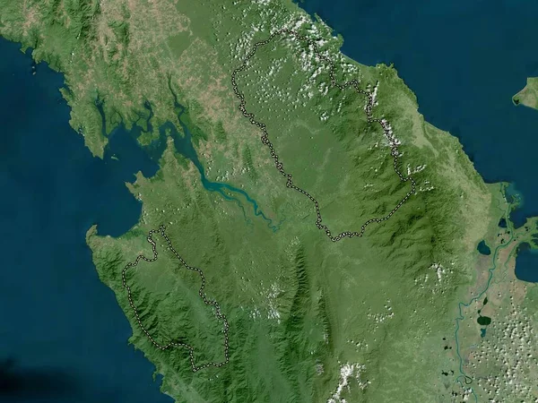 Embera, indigenous territory of Panama. High resolution satellite map