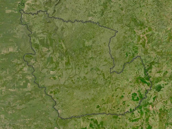Concepcion Department Paraguay Low Resolution Satellite Map — Zdjęcie stockowe