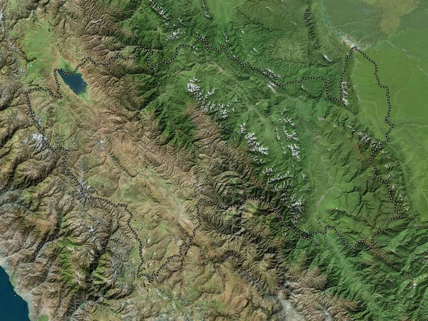 Junin Region Peru High Resolution Satellite Map — Stockfoto