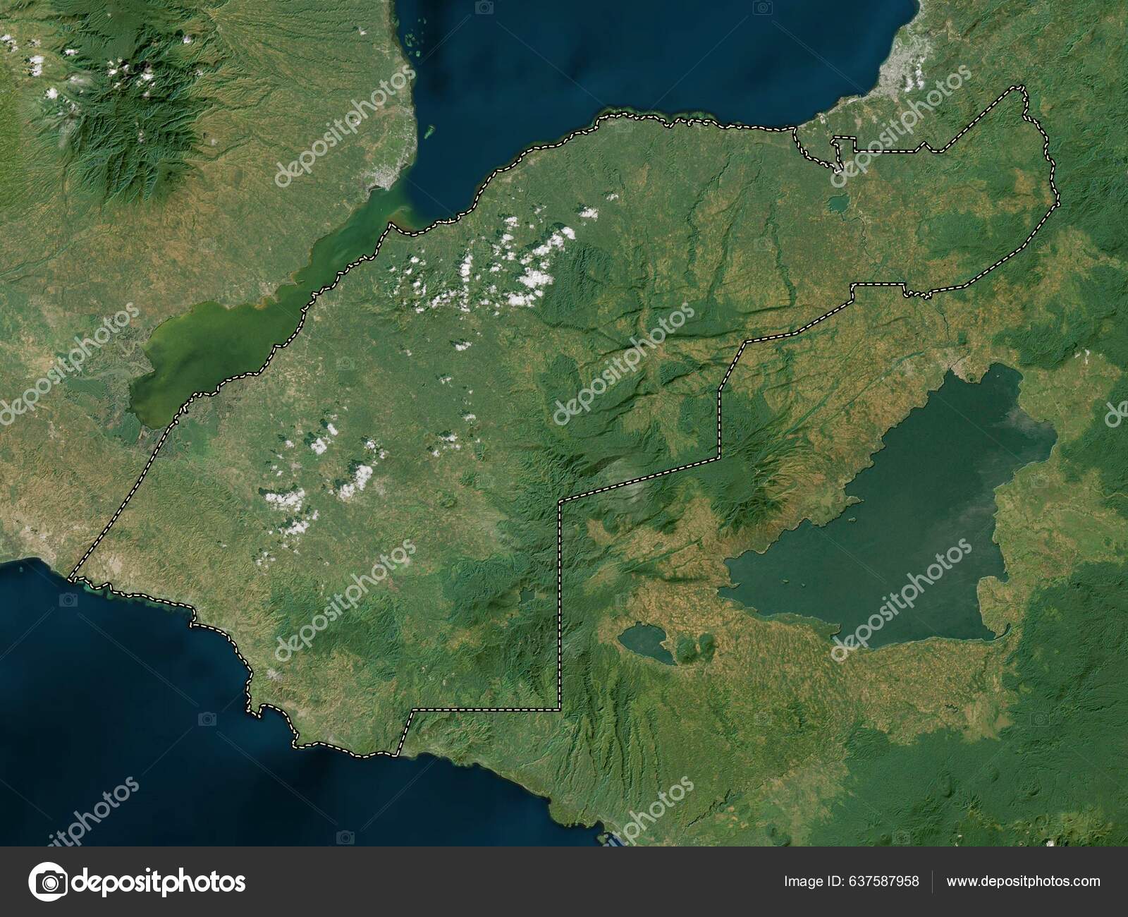 Lanao Del Norte Province Philippines High Resolution Satellite Map ...