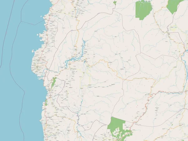 Abra Province Philippines Open Street Map —  Fotos de Stock