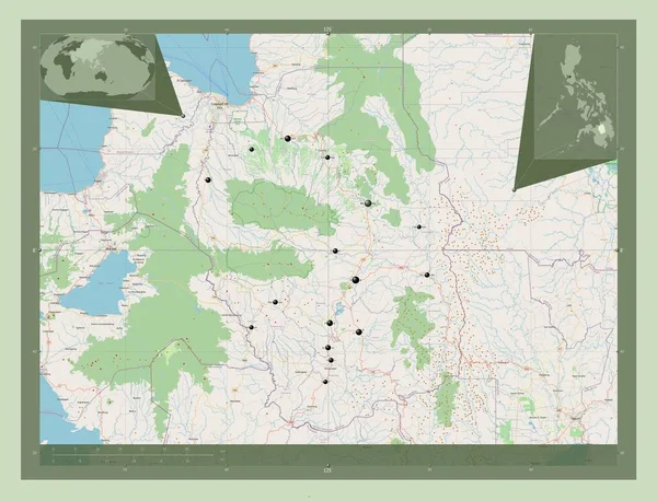 Bukidnon Province Philippines Open Street Map Locations Names Major ...