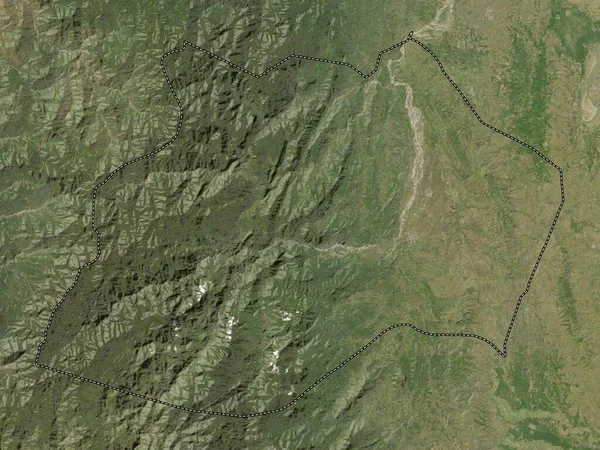 Kalinga Province Philippines Low Resolution Satellite Map — Zdjęcie stockowe