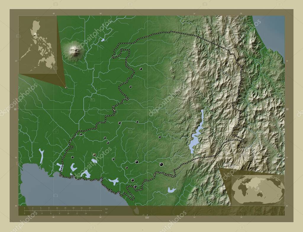Bulacan Province Of Philippines Elevation Map Colored In Wiki Style Depositphotos 637584760 Stock Photo Bulacan Province Philippines Elevation Map