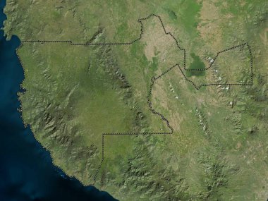 Sultan Kudarat, province of Philippines. Low resolution satellite map