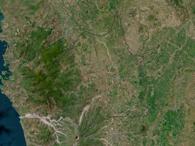 Tarlac, province of Philippines. High resolution satellite map