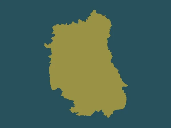 Lubelskie Voivodeship Province Poland Solid Color Shape — Stockfoto