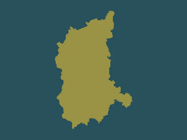 Lubuskie Voivodeship Province Poland Solid Color Shape — Foto Stock