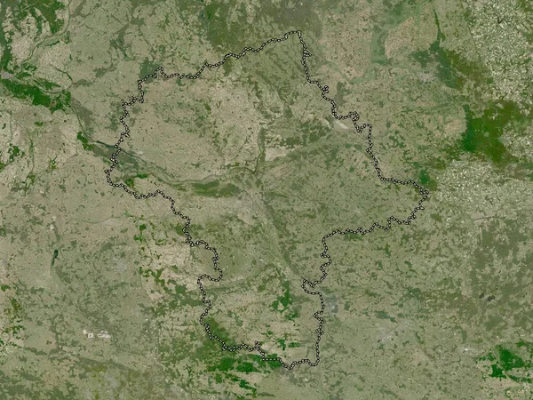 Mazowieckie Voivodeship Province Poland Low Resolution Satellite Map — Φωτογραφία Αρχείου