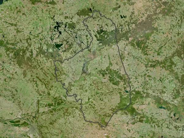 Podlaskie Voivodeship Province Poland High Resolution Satellite Map — Φωτογραφία Αρχείου