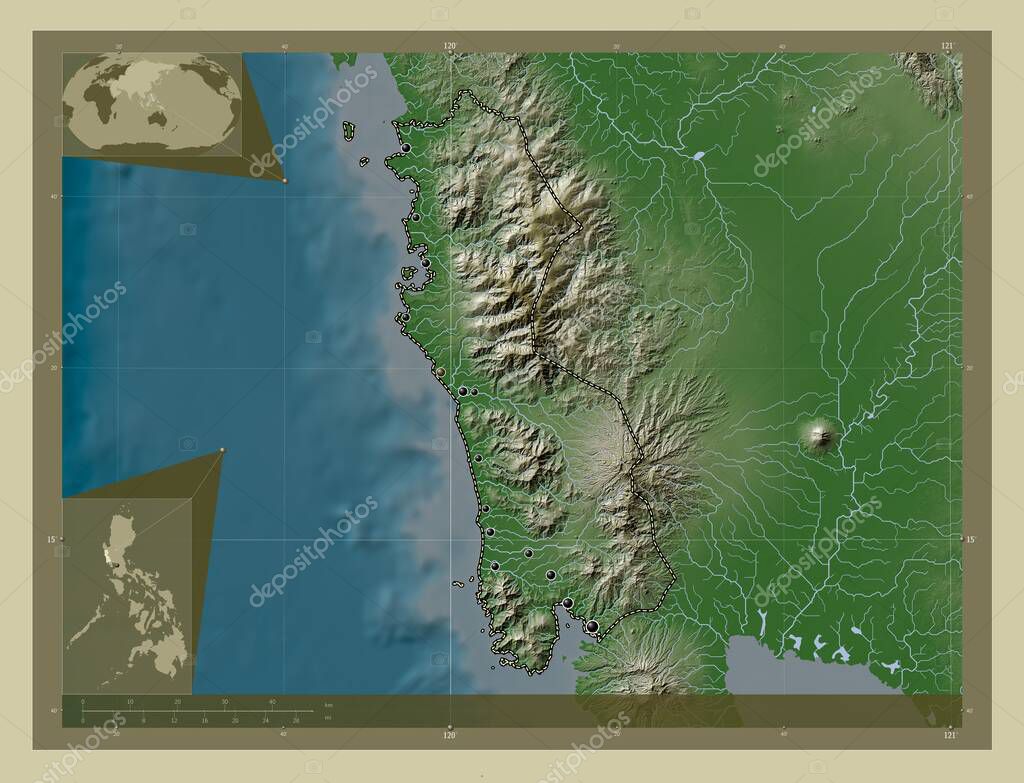 Depositphotos 637593528 Stock Photo Zambales Province Philippines Elevation Map 