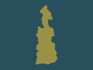 Guaynabo, municipality of Puerto Rico. Solid color shape
