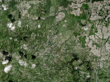 Toa Alta, municipality of Puerto Rico. High resolution satellite map