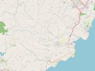 Yabucoa, municipality of Puerto Rico. Open Street Map