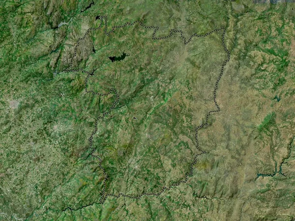 Vila Real District Portugal High Resolution Satellite Map — Φωτογραφία Αρχείου