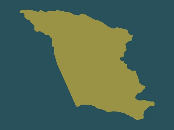 Isabela Municipality Puerto Rico Solid Color Shape — Zdjęcie stockowe