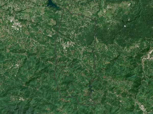 Lares, municipality of Puerto Rico. Low resolution satellite map