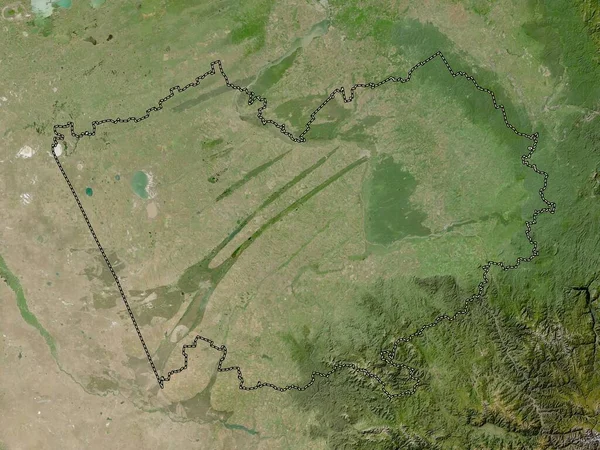 Altay Territory Russia Low Resolution Satellite Map — Fotografia de Stock