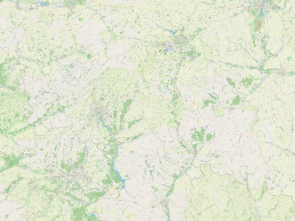 Belgorod Region Russia Open Street Map — Stockfoto
