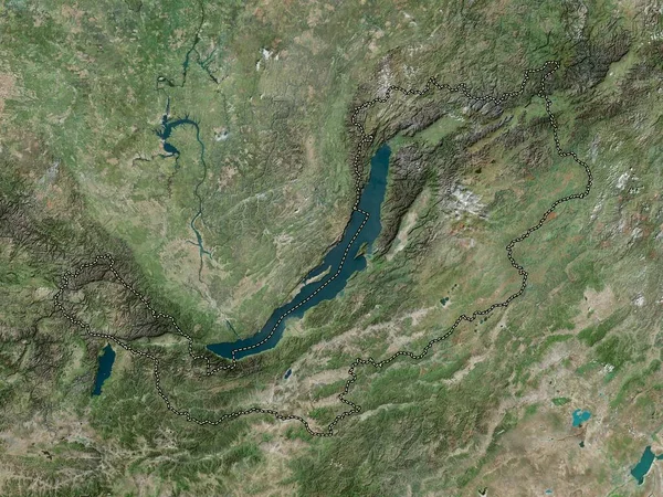 Buryat Republic Russia High Resolution Satellite Map — Stock fotografie