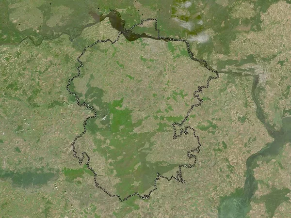 Chuvash Republic Russia Low Resolution Satellite Map — Stock Photo, Image