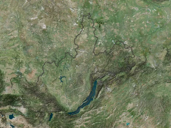 Irkutsk Region Russia High Resolution Satellite Map — Stock fotografie