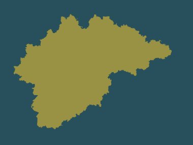 Novgorod, region of Russia. Solid color shape