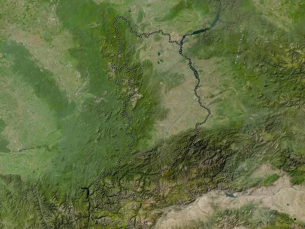 Khakass Republic Russia Low Resolution Satellite Map — Stockfoto