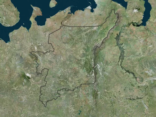 Komi Republic Russia High Resolution Satellite Map — Φωτογραφία Αρχείου