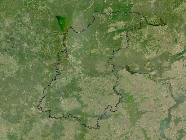 Nizhegorod Region Russia Low Resolution Satellite Map — Φωτογραφία Αρχείου