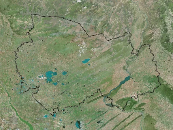 Novosibirsk Region Russia High Resolution Satellite Map — Foto de Stock