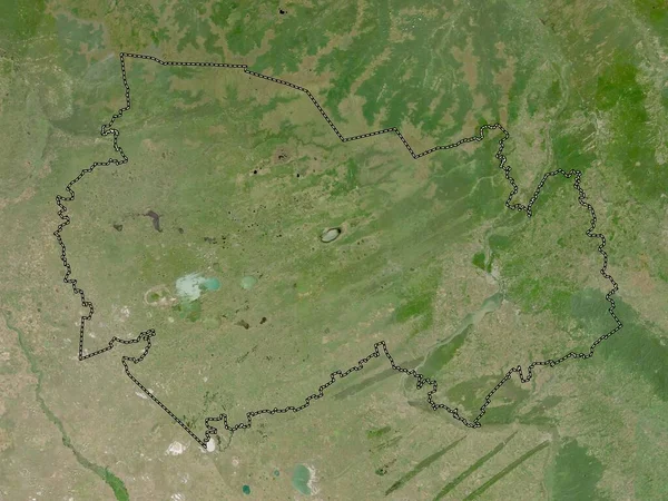 Novosibirsk Region Russia Low Resolution Satellite Map — Stock Photo, Image