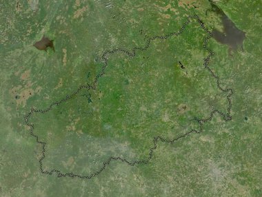 Tver', region of Russia. Low resolution satellite map