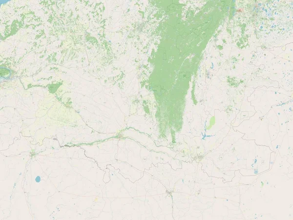 Orenburg Region Russia Open Street Map — Foto Stock