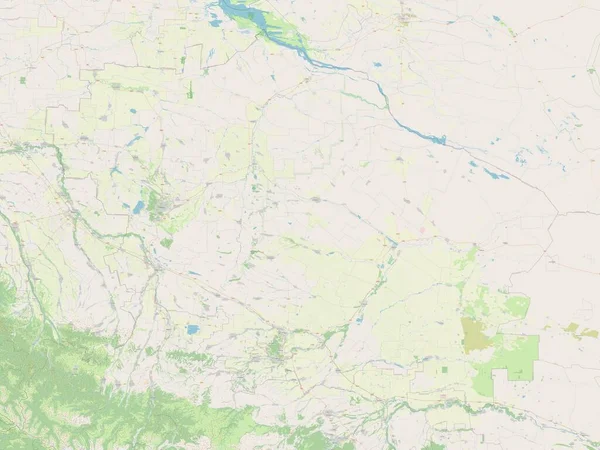 Stavropol Territory Russia Open Street Map — Foto de Stock