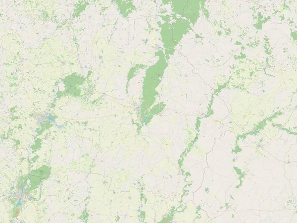Tambov Region Russia Open Street Map — Stock Photo, Image