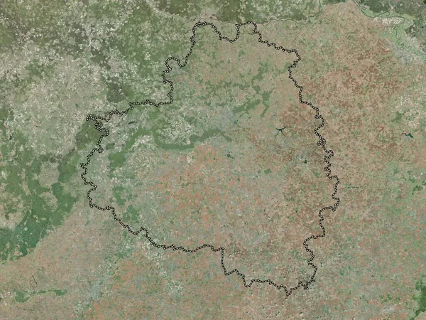 Tula Region Russia High Resolution Satellite Map — Stock Photo, Image