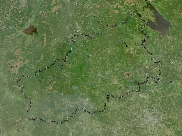 Tver Region Russia Low Resolution Satellite Map — Zdjęcie stockowe
