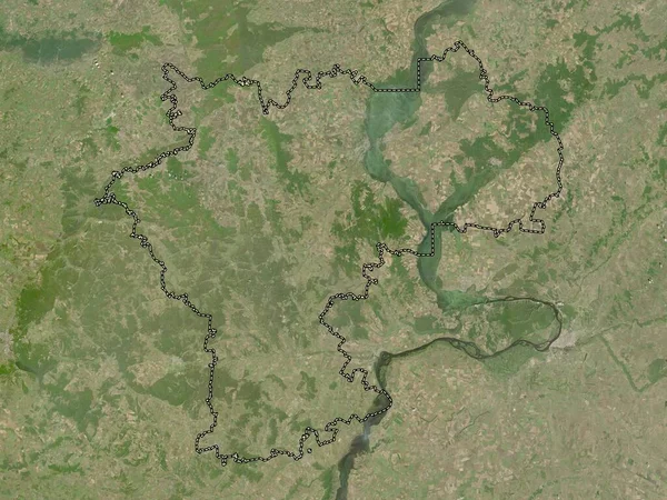 Yanovsk Region Russia Low Resolution Satellite Map — Foto de Stock