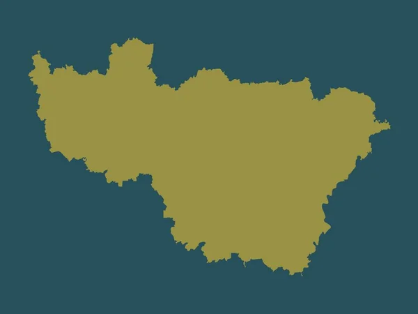 Vladimir Region Russia Solid Color Shape — Stockfoto