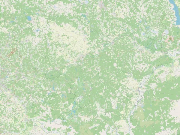 Vladimir Region Russia Open Street Map — Stock Photo, Image