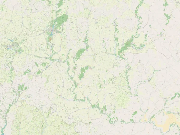 Voronezh Region Russia Open Street Map — Stock Photo, Image