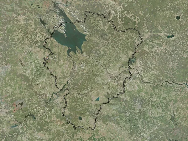 Yaroslavl Region Russia High Resolution Satellite Map — Zdjęcie stockowe