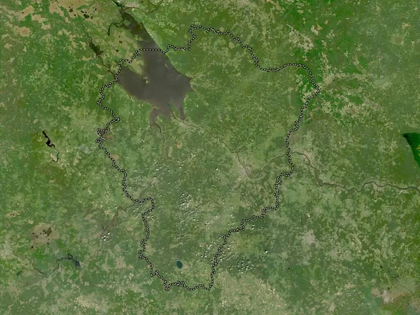 Yaroslavl Region Russia Low Resolution Satellite Map — Stock Photo, Image