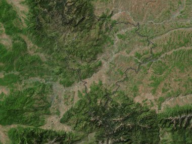 Alba, county of Romania. High resolution satellite map