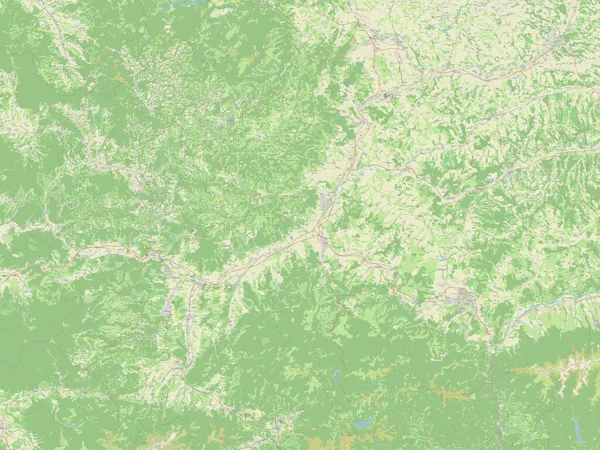 Alba County Romania Open Street Map — Φωτογραφία Αρχείου