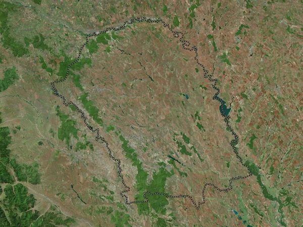 Botosani County Romania High Resolution Satellite Map — ストック写真