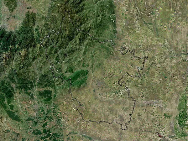 Buzau County Romania High Resolution Satellite Map —  Fotos de Stock
