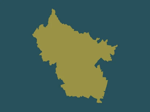 Buzau County Romania Solid Color Shape — Stockfoto