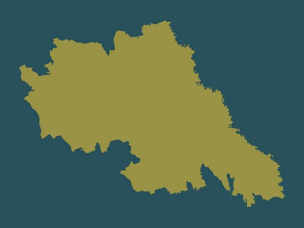 Iasi County Romania Solid Color Shape — Stock Photo, Image
